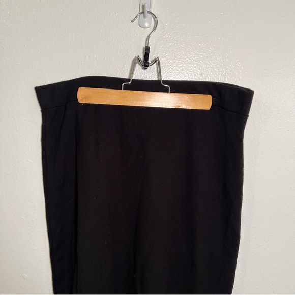 Ashley Blue Midi Pencil Skirt Black Button Side - Picture 2 of 9